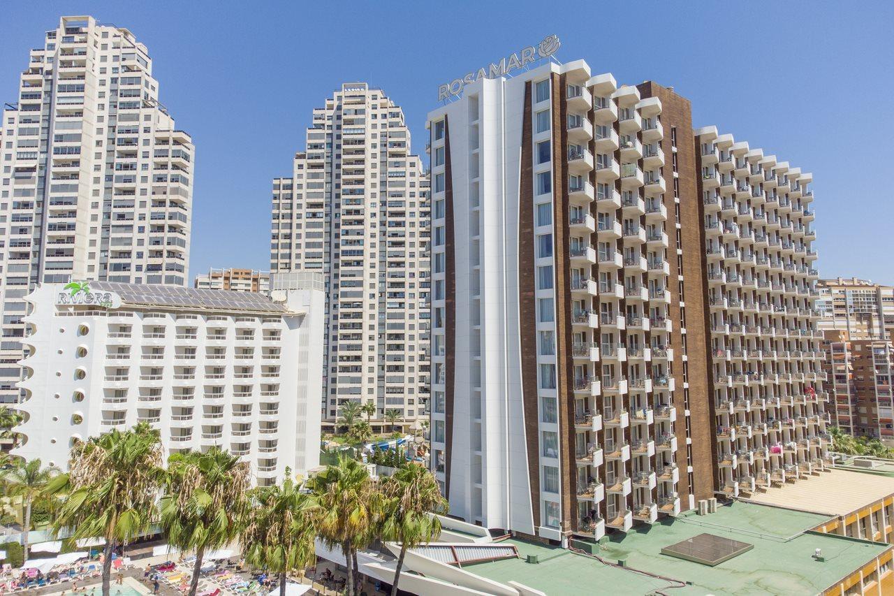 Hotel Rosamar Benidorm Bagian luar foto