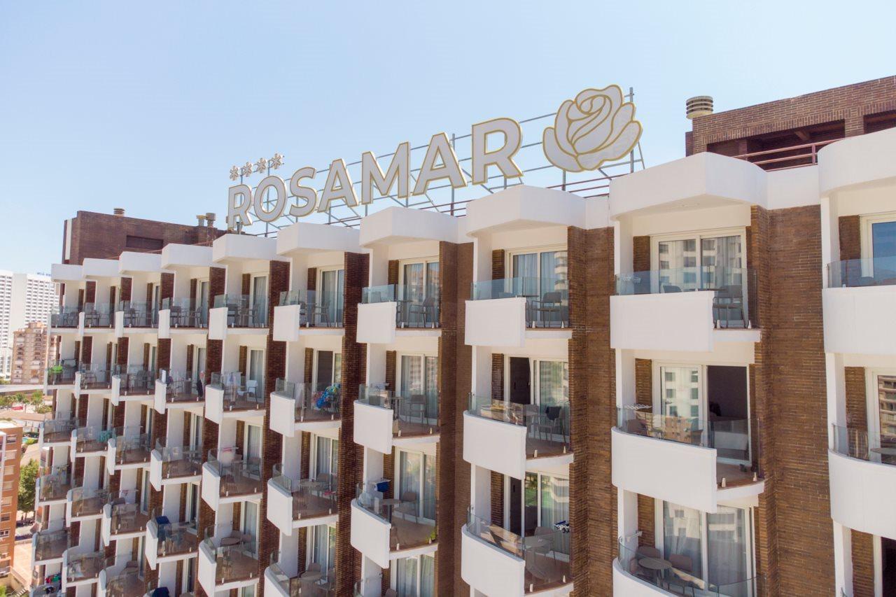 Hotel Rosamar Benidorm Bagian luar foto